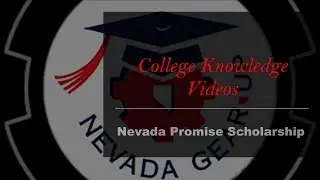 College Knowledge - Nevada Promise Scholarship