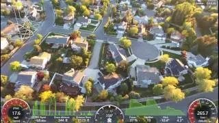 Parrot Bebop 2 - Flight Data Overlay