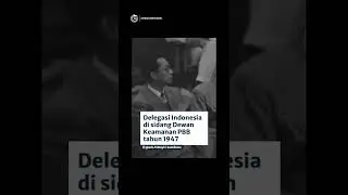 Delegasi Indonesia di sidang Dewan Keamanan PBB tahun 1947 #shorts