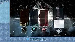 Area 5 Maniac CLEAR w/ Shocky & Ferox!!! [Tetris Effect: Connected]