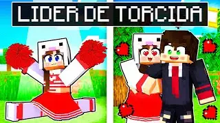 COELHA virou LIDER DE TORCIDA e se APAIXONOU no Minecraft !