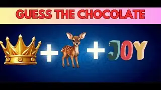 Guess the Chocolate by Emojis | Fun Emoji Quiz | Brain Buzz Videos