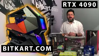RTX 4090 & I9-12900K - The Most POWERFUL PC You'll EVER See! #bitkart #rtx4090 #custompcbuild