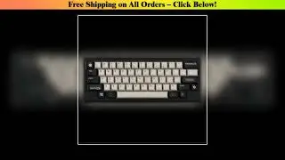 EPOMAKER Hack59 QMK/VIA HHKB-like Layout Gasket-mounted Hot-Swap Wired/2.4GHz/Bluetooth 5.0