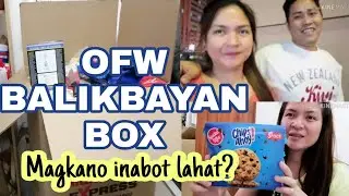 Huge OFW Balikbayan Box Haul - Magkano nagastos ko magpabox? V|50