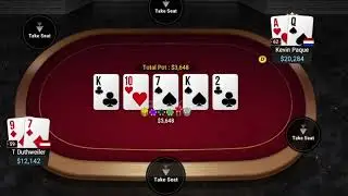 $50/$100 Heads Up Kevin Paque Vs Dudd1 | High Stakes Poker