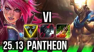 VI vs PANTHEON (JGL) | Godlike | KR Challenger | 25.13