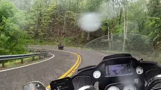 Back of the Dragon 2025 raining