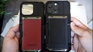 VRS Design Damda Glide Pro Card Holder Case: iPhone 16 Pro Max!