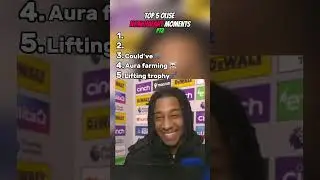 Top 5 olise nonchalant moments 😎 #football #bayern #viralvideo