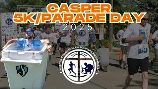 Casper Chase 5k and Parade Day 2025 - Chilly Dip Setup #chillydip #coldplunge #casperchase