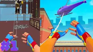 Web Master 3D - Gameplay | All Levels 1-8 (Android, İos)