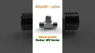 shuttle valves #checkvalve #hydraulic#hydraulicfitting #hydraulicvalve