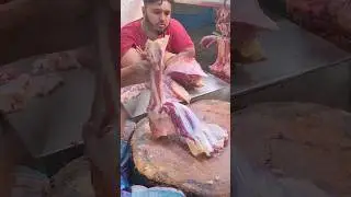 Wonderful Ox Leg Meat & Bone Cutting |