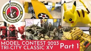 Tri-City Classic XV (Scale Model Contest) - Nov 25, 2023 - Part 1 [4K]