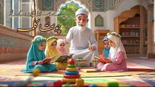 پیارے اسلامی بچوں کے لئے آسان چوتھا کلمہ | #kidsworld #islamicduaforkids #kalma