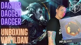 Unboxing & Review of Vax From Critical Role by Sideshow