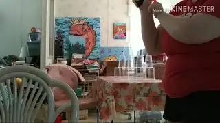 Shooting Invisible Solo Cups With a Nerf Gun
