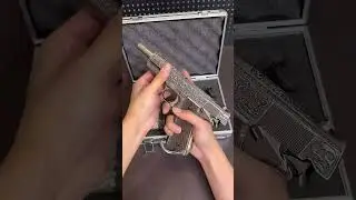The Art of Steel: Custom Engraved Colt 1911 Unboxing#airsoftcqb
