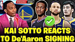 🚨 MY GOD! WARRIORS SIGN De'Aaron Fox! KAI SOTTO MAKES EXPLOSIVE COMMENT AND SHAKES THE NBA!