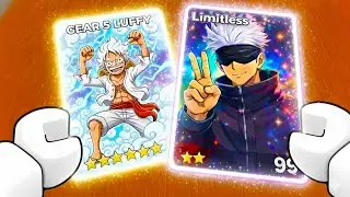 I'M ADDICTED TO OPEN EXPENSIVE ANIME CARDS IN ROBLOX