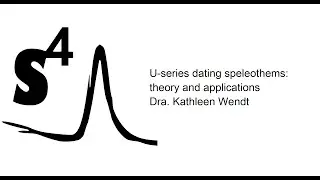 U-series dating speleothems: theory and applications
