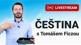LIVESTREAM 🔴 Čeština s Tomášem Ficzou ― 7. díl (čtvrtek 26. 11. - 17:00)