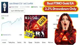 Aura Ultimate EA MT5: Pass FTMO Challenge with a Gold Scalper