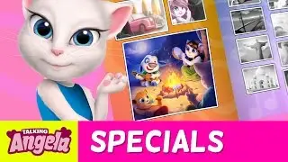 My Talking Angela Stickers - A Day in My Life