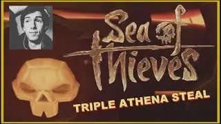 TRIPLE Ashen Athena Chest Steal &middot; Sea of Thieves