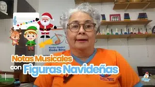 Aprende las Notas Musicales con Figuras Navide&ntilde;as 🎄✨
