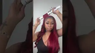 This 99J Burgundy Body Wave Wig is So Pretty😍#beluckhair #foryou #hairstyle #wigstyling #wigs