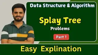 Splay tree (Insertion) |Data structures & Algorithms | All Universities