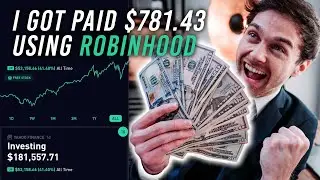 Я получил 781,47 долларов США в виде дивидендов Robinhood в марте.