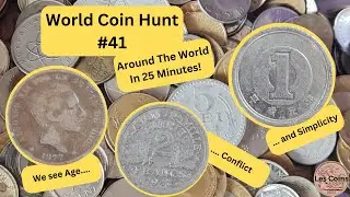 World Coin Hunt #41 - 25 minutes of antique wonders! #treasures #coins #hunt #antique