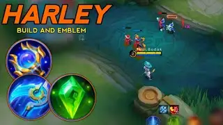 HARLEY MIDLANE BUILD AND TIPS (voice over) - Mobile Legends Bang Bang