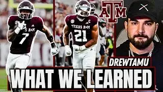 Texas A&M&rsquo;s Biggest Takeaways From Game 1 VS UTSA