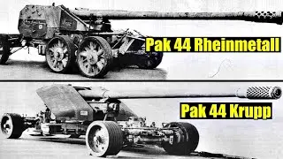 Ele Aterrorizava os inimigos a 24 km de dist&acirc;ncia - Pak 44 128mm
