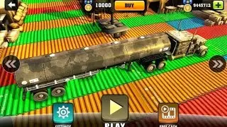 Impossible Army Truck Hard Driving Tracks gameplay 2020 #1