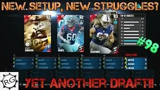 Madden 16 Draft Champions #98! New Draft, New Setup, New Struggles??