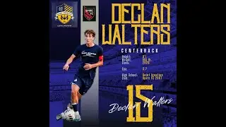Declan Walters - 2026 Centerback Team Captain - September 25' Highlights