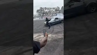 TAKEOVER GOES CRAZY IN DETROIT #Corvette #drift #Takeover #cars #Camaro #hellcat #Scatpack #Detroit