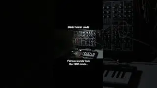 Blade Runner Lead Sounds with MiniMod & GEMINI 2412 by AJH Synth #eurorack Modular