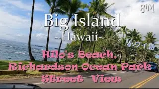 Hilo's Beach, Richardson Ocean Park - Big Island, Hawaii (Town/Scenic Drives/Homes)