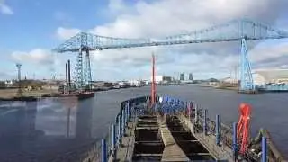 River Tees, Middlesbrough Dock Cut to Middlesbrough Wharf.