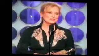 Golden Globe Awards 2012 - Meryl Streep Acceptance Speech - Uncensored -  