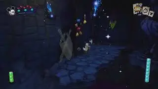 Disney Epic Mickey: Rebrushed- HOW TO: Clear the stage 'The Shadow Blot -Utilidor IV'