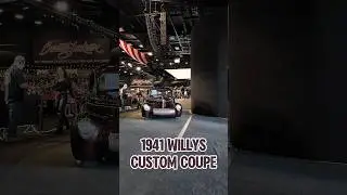 1941 Willys Custom Coupe. #barrettjackson #classiccarauction #willyscoupe #shorts