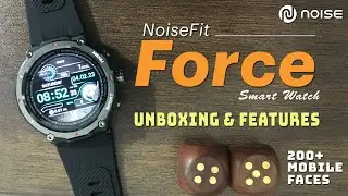 NoiseFit Force Unboxing and Features | Rugged Round Dial Smart Watch | Bluetooth Calling Smart Watch