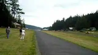 Cessna Citation 560 busting out of short strip